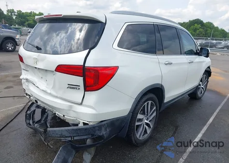 2017 Honda Pilot Touring from USA, damaged, VIN 5FNYF6H94HB060660